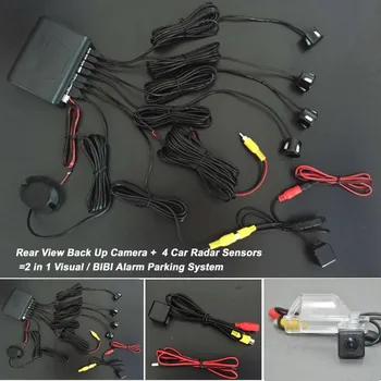 Car Reverse Parking Radar Sensors + Car Rear Back Camera = 2 in 1 Visual / BIBI Alarm Parking System For Nissan Almera / Genuine
Car Reverse Parking Radar Sensors + Car Rear Back Camera = 2 in 1 Visual / BIBI Alarm Parking System For Nissan Almera / Genuine