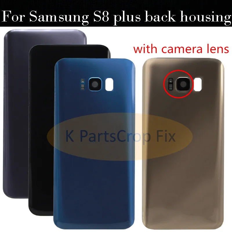 For SAMSUNG GALAXY S8 PLus Back Glass Battery Cover Rear Door Housing Panel Case With Camera Lens For SAMSUNG S8 Battery Cover
For SAMSUNG GALAXY S8 PLus Back Glass Battery Cover Rear Door Housing Panel Case With Camera Lens For SAMSUNG S8 Battery Cover