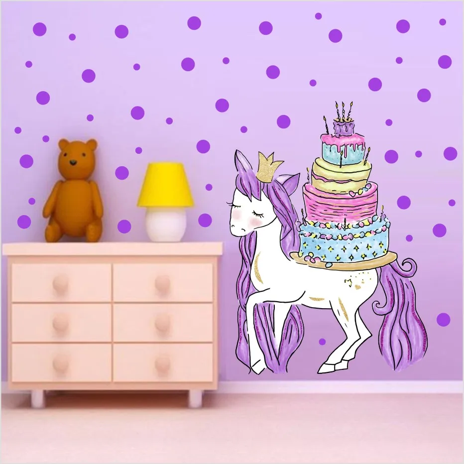 Magic Color Unicorn Gift Box With Birthday Cake Wall Sticker For Party Background Wall Decor Purple Pots DIY Wall Decals Poster
Magic Color Unicorn Gift Box With Birthday Cake Wall Sticker For Party Background Wall Decor Purple Pots DIY Wall Decals Poster