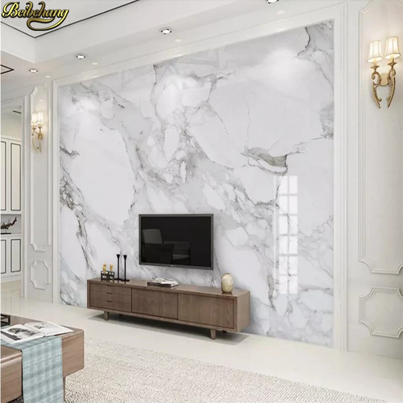 beibehang custom White marble background Photo Wallpaper for Living Room Bedroom Sofa TV Background mural Wall paper 3D Painting
beibehang custom White marble background Photo Wallpaper for Living Room Bedroom Sofa TV Background mural Wall paper 3D Painting