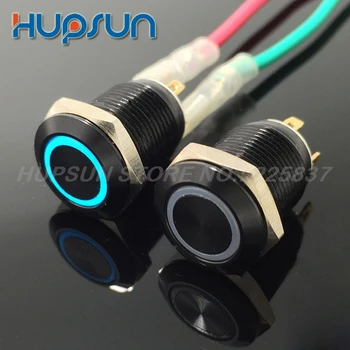 5pc 12mm waterproof illuminated black momentary metal push button switch car computer motherboard button pushbutton start
5pc 12mm waterproof illuminated black momentary metal push button switch car computer motherboard button pushbutton start