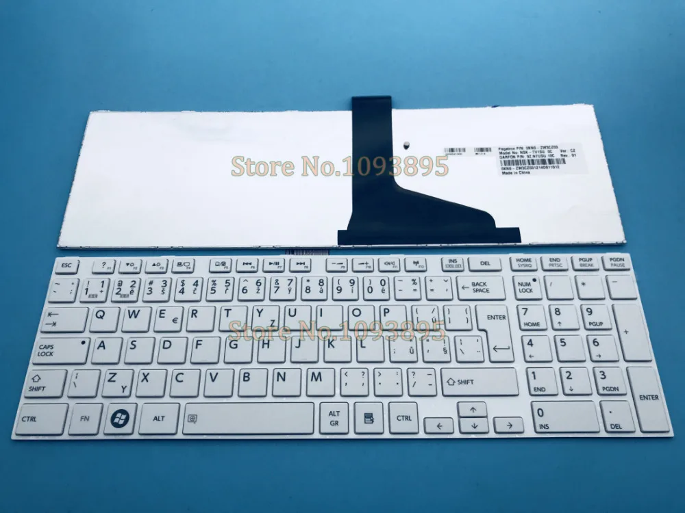 Original New For Toshiba Satellite S850 S850D S855 S855D White Laptop Czech Slovakian Keyboard
Original New For Toshiba Satellite S850 S850D S855 S855D White Laptop Czech Slovakian Keyboard