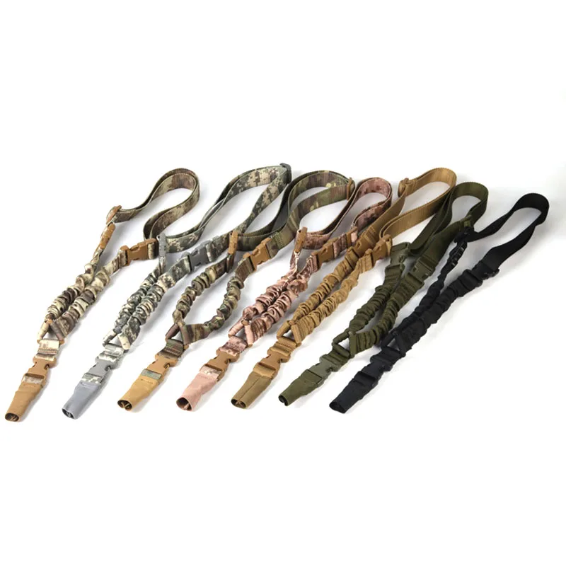 Tactical Military Single Point Gun Sling Strap 1 Point Bungee Rifle Safety Shoulder Strap Hunting Paintball Airsoftsports Gear
Tactical Military Single Point Gun Sling Strap 1 Point Bungee Rifle Safety Shoulder Strap Hunting Paintball Airsoftsports Gear