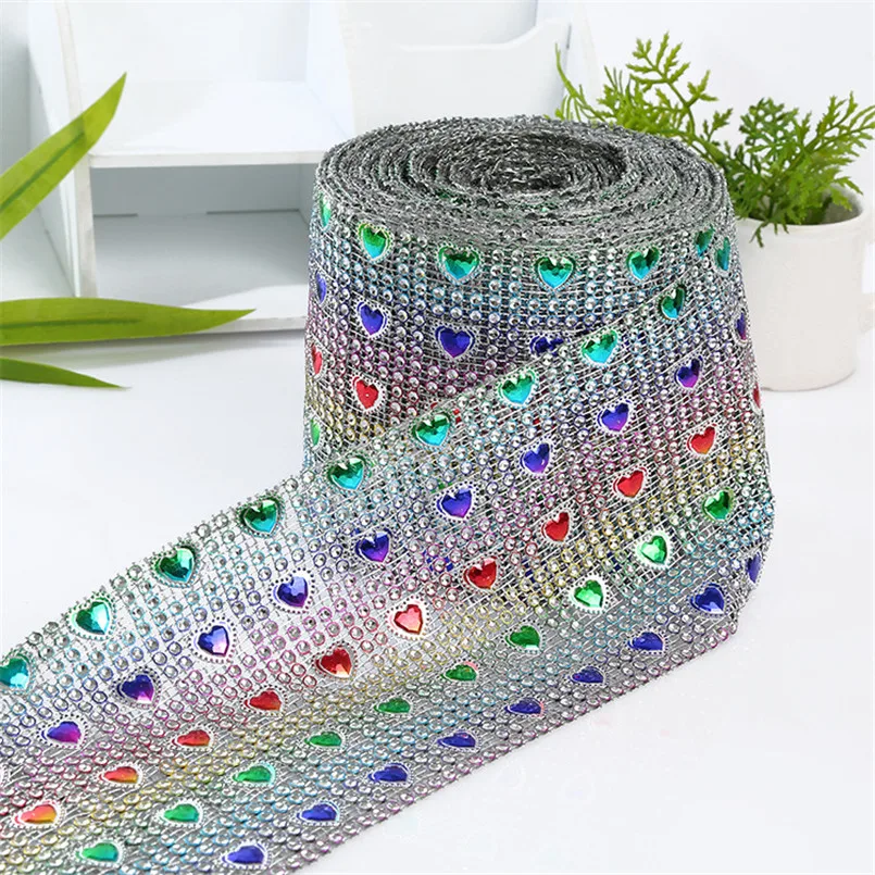 1Yard Rhinestones Colorful Peach Heart Trim Applique Crystal Drill Row Clothes Sewing Handmade Diy Needlework Flower Rhinestones
1Yard Rhinestones Colorful Peach Heart Trim Applique Crystal Drill Row Clothes Sewing Handmade Diy Needlework Flower Rhinestones