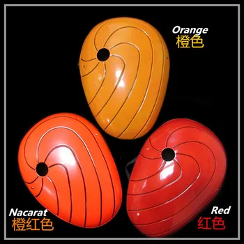 Free shipping Hot Naruto Uchiha Obito Tobi Madara Mask Japan Anime Masquerade prop one eye Cosplay Party Roleplay Drop Shipping
