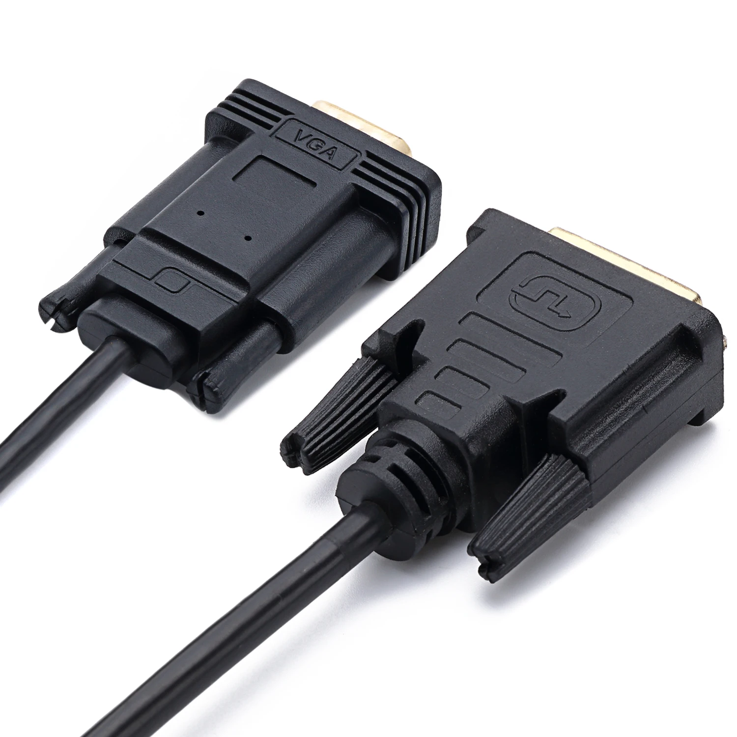 CYDZ DVI 24+1 DVI-D Source to VGA Male Sink Active Converter Cable 2m for PC Monitor HDTV
CYDZ DVI 24+1 DVI-D Source to VGA Male Sink Active Converter Cable 2m for PC Monitor HDTV