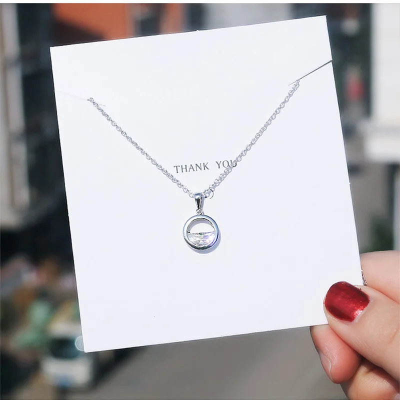 Shiny Tiny Crystal Circle Round Necklaces For Women Semi-circle Crystal Pendants Silver Color Chain Necklace Jewelry
Shiny Tiny Crystal Circle Round Necklaces For Women Semi-circle Crystal Pendants Silver Color Chain Necklace Jewelry