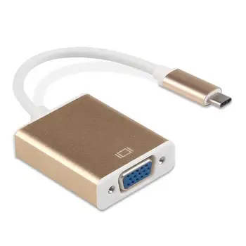 USB3.1 Type-C To VGA Cable Transfer Line For Notebook External Display Adapter Male To Female Video Cable for Macbook JQC-Z27
USB3.1 Type-C To VGA Cable Transfer Line For Notebook External Display Adapter Male To Female Video Cable for Macbook JQC-Z27