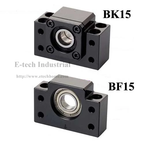 Ballscrew End Support BK15 + BF15 For SFU2005 SFU2010 Ball screw End Support BF15BK15 with deep groove ball bearing inside
Ballscrew End Support BK15 + BF15 For SFU2005 SFU2010 Ball screw End Support BF15BK15 with deep groove ball bearing inside