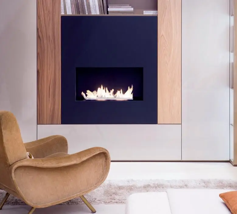 24 inch silver or black wifi real fire intelligent indoor auto ethanol fireplace burner 
24 inch silver or black wifi real fire intelligent indoor auto ethanol fireplace burner