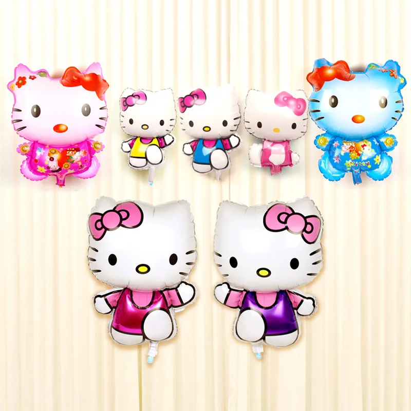 Cute Cartoon Aluminum BALLOON Birthday Party Decoration KT Cat Balloon Baby Year Old Decorated Mini Balloon
Cute Cartoon Aluminum BALLOON Birthday Party Decoration KT Cat Balloon Baby Year Old Decorated Mini Balloon