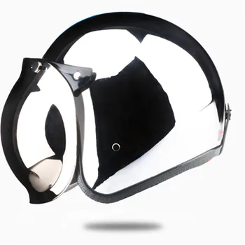 vintage motorcycle helmet jet capacetes de motociclista sliver chrome vespa cascos para moto cafe racer mirror
vintage motorcycle helmet jet capacetes de motociclista sliver chrome vespa cascos para moto cafe racer mirror