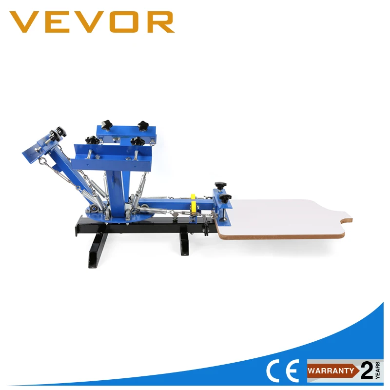 4 Color 1 Station Silk Screen Printing Kit Press Equipment Pressing DIY Machine
4 Color 1 Station Silk Screen Printing Kit Press Equipment Pressing DIY Machine