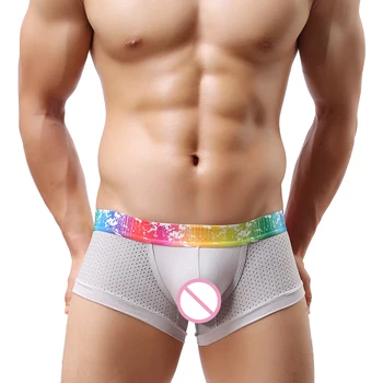 Hot Sale Mens Boxer Underwear Men Calzoncillos Sexy Trunks Boxers Shorts U Convex Men's Underpants Male Modal Panties
Hot Sale Mens Boxer Underwear Men Calzoncillos Sexy Trunks Boxers Shorts U Convex Men's Underpants Male Modal Panties