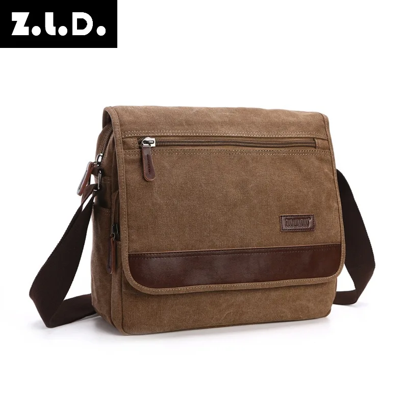 Z.L.D. Brand New Style Men's Shoulder Bag Fashion Men's Square Crossbody bags High Quality canvas material Laptop Computer bags
Z.L.D. Brand New Style Men's Shoulder Bag Fashion Men's Square Crossbody bags High Quality canvas material Laptop Computer bags