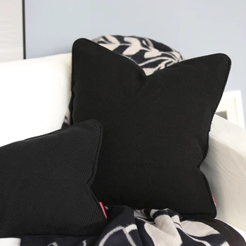 Cotton Blend Nordic Style Cushion Cover Thickened Blended Fabric Black Pillow Cover No Balling-up Without Stuffing
Cotton Blend Nordic Style Cushion Cover Thickened Blended Fabric Black Pillow Cover No Balling-up Without Stuffing
