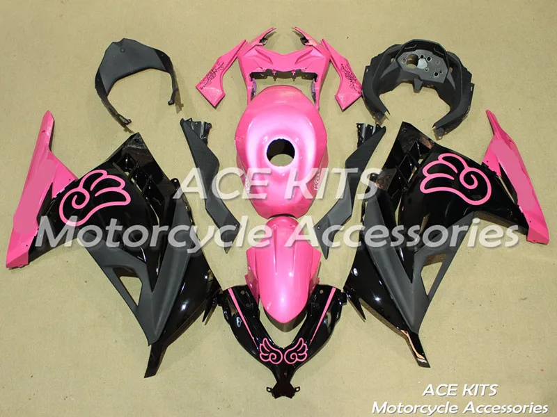 New ABS motorcycle Fairing For Kawasaki Ninja300 2013-2017 Injection Bodywor astonishing black pink +TANK ACE No.830
New ABS motorcycle Fairing For Kawasaki Ninja300 2013-2017 Injection Bodywor astonishing black pink +TANK ACE No.830