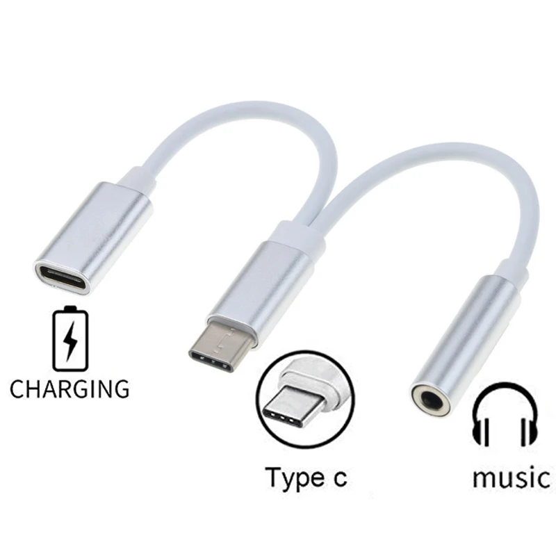 USB Type-C To 3.5mm Jack AUX Headphone Audio Splitter Converter Adapter Cable For Leeco Le Max 2/Pro 3 S3 For Xiaomi Mi 6 6x
USB Type-C To 3.5mm Jack AUX Headphone Audio Splitter Converter Adapter Cable For Leeco Le Max 2/Pro 3 S3 For Xiaomi Mi 6 6x