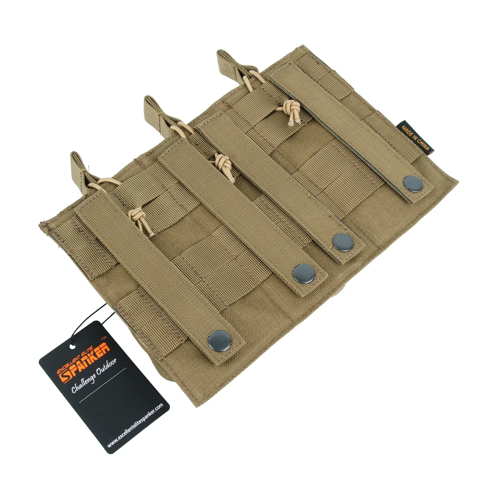 Tactical Universal Triple AK47 Ammo Clips Outdoor Hunting Equipment Bag Military Molle Magazine Pouch Tactical Universal Triple AK47 Ammo Clips Outdoor Hunting Equipment Bag Military Molle Magazine Pouch