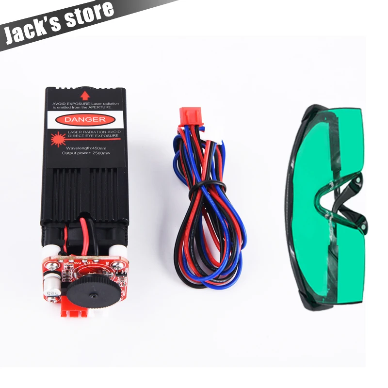 Freeshipping ! 2.5W Blue Light Laser Module diode for Laser cnc Engraving Machine High-power 450 445nm Focusable Power supply
Freeshipping ! 2.5W Blue Light Laser Module diode for Laser cnc Engraving Machine High-power 450 445nm Focusable Power supply