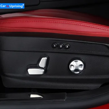 Chrome ABS Seat adjustment buttons decoration cover trim decals for Alfa Romeo Giulia Car styling Interior molding
Chrome ABS Seat adjustment buttons decoration cover trim decals for Alfa Romeo Giulia Car styling Interior molding
