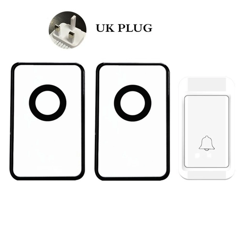 38 Tunes Door Bell Wireless Doorbell Waterproof Button No Need Battery Self Generating Electricity Doorbell Control 1 To 2 
38 Tunes Door Bell Wireless Doorbell Waterproof Button No Need Battery Self Generating Electricity Doorbell Control 1 To 2