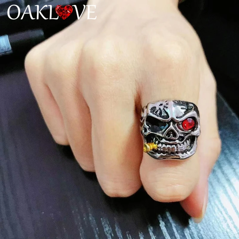 Punk Skull Rings Set (1)