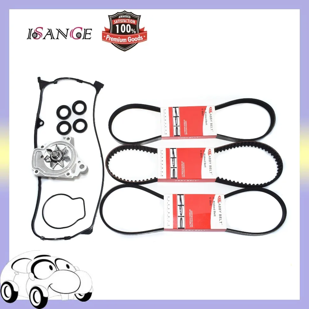 ISANCE For Honda Civic 2001-2005 1.7L Timing & Drive Belts , Water Pump , Spark Plug Tube Seals *4 & Valve Cover Gasket Kit
ISANCE For Honda Civic 2001-2005 1.7L Timing & Drive Belts , Water Pump , Spark Plug Tube Seals *4 & Valve Cover Gasket Kit