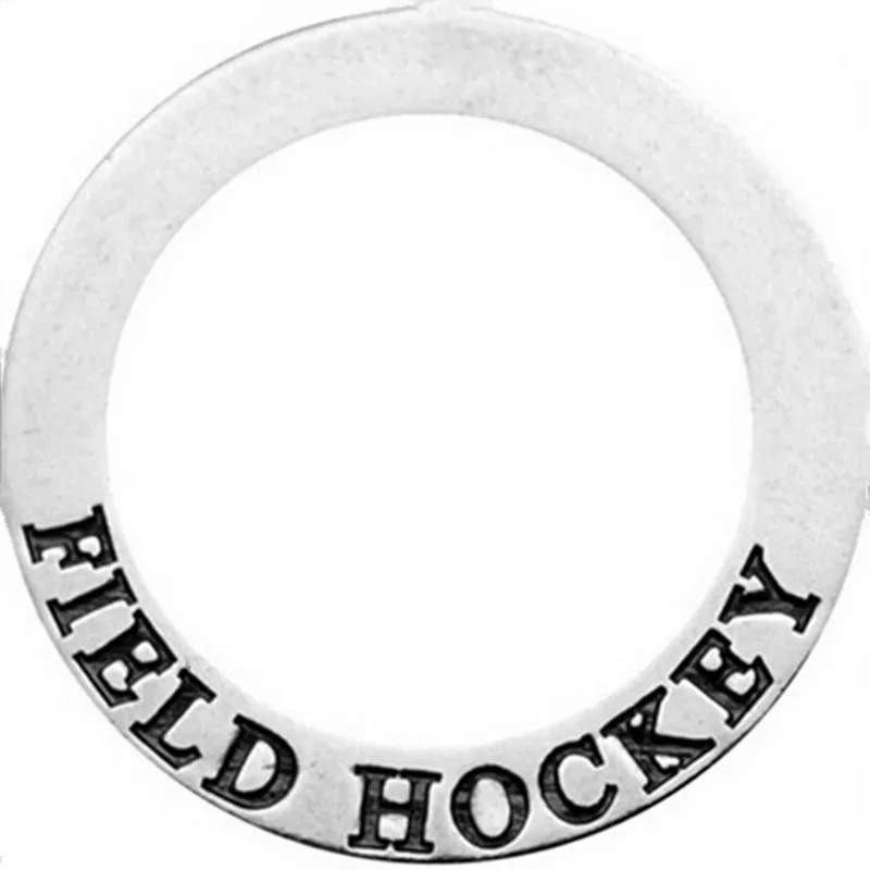 Alloy Metal Round Circle Field Hockey Pendants charms ice hockey jewelry accessories for fans souvenir gift making diy
Alloy Metal Round Circle Field Hockey Pendants charms ice hockey jewelry accessories for fans souvenir gift making diy