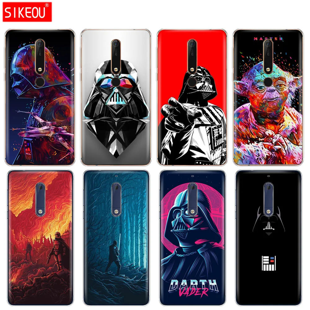 silicone cover phone case for Nokia 5 3 6 7 PLUS 8 9 /Nokia 6.1 6 2018 Star Wars Darth Vader Yoda
silicone cover phone case for Nokia 5 3 6 7 PLUS 8 9 /Nokia 6.1 6 2018 Star Wars Darth Vader Yoda