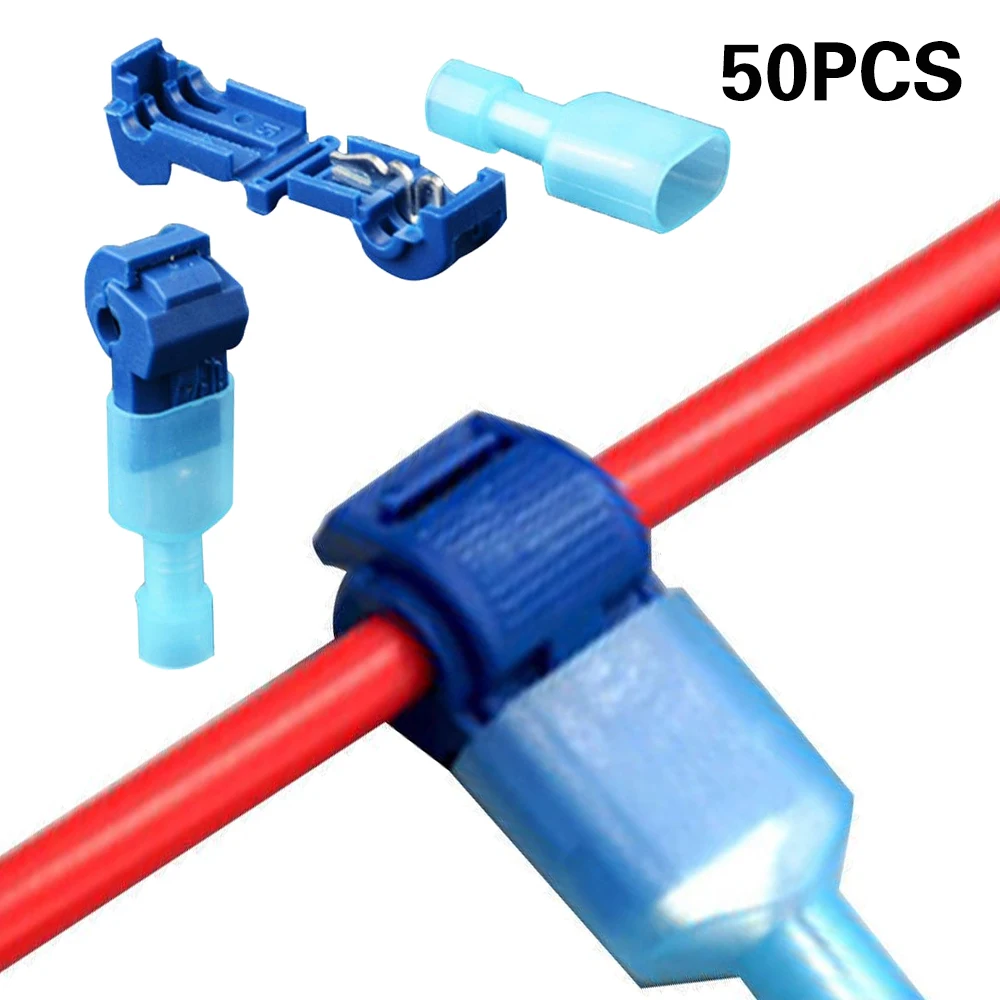 Vehemo Blue 50PCS Premium Practical Wire Connector Tap Terminal Cable Connector Replacement Electric Wire
Vehemo Blue 50PCS Premium Practical Wire Connector Tap Terminal Cable Connector Replacement Electric Wire