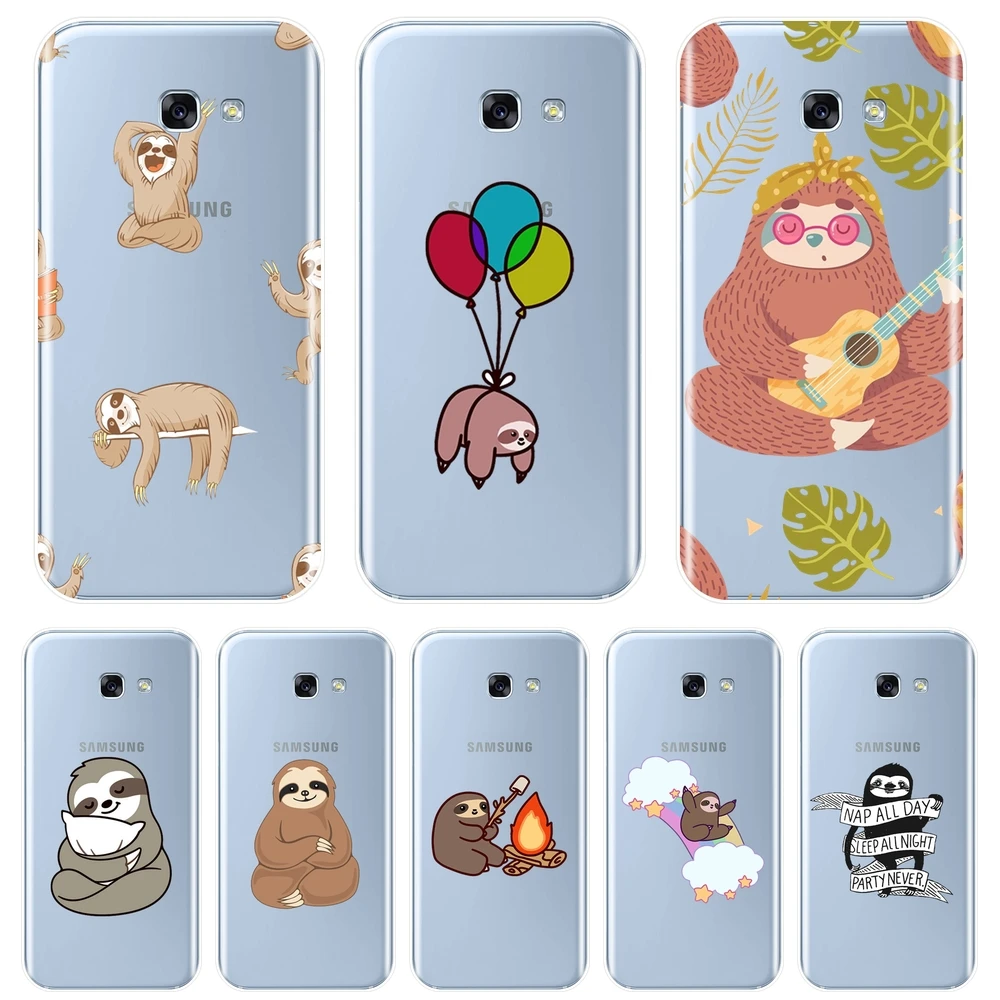 Back Cover For Samsung Galaxy A6 A7 A8 2018 A3 A5 2016 2017 Soft Silicone Kawaii Sloth Phone Case For Samsung A6 A8 Plus 2018
Back Cover For Samsung Galaxy A6 A7 A8 2018 A3 A5 2016 2017 Soft Silicone Kawaii Sloth Phone Case For Samsung A6 A8 Plus 2018