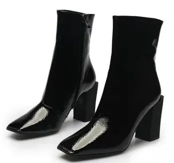Shoes Woman Zapatos Mujer Pumps Women Girls Boots Winter Chunky High Heels Ankle Boots Sapato Feminino Chaussure Femme BYB16168
Shoes Woman Zapatos Mujer Pumps Women Girls Boots Winter Chunky High Heels Ankle Boots Sapato Feminino Chaussure Femme BYB16168
