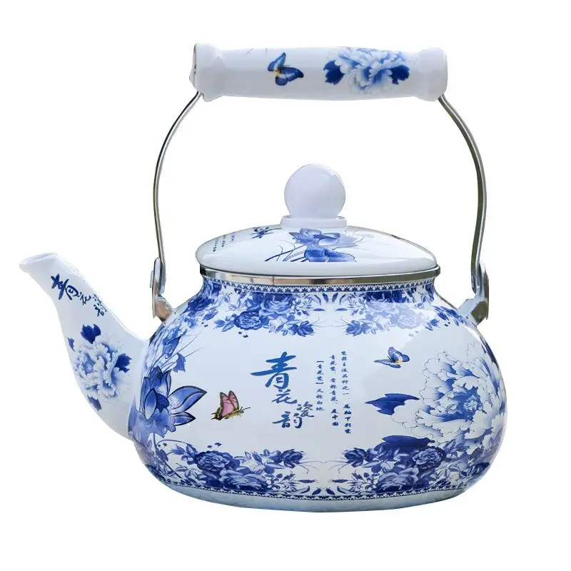 Blue and White Porcelain Restaurant Enamel Pot Restaurant Teapot Boiling Pot Boiling water Making Teapot
Blue and White Porcelain Restaurant Enamel Pot Restaurant Teapot Boiling Pot Boiling water Making Teapot