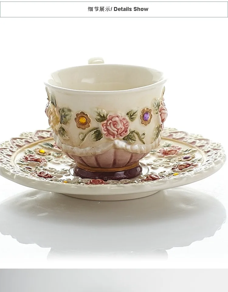 2018 شخصية جميلة حديقة الإبداعية كأس شاي بعد الظهر شاي ورد كوب فنجان قهوة الفاكهة أكواب عصير شحن مجاني Creative Cup Coffee Cupcup Coffee Aliexpress