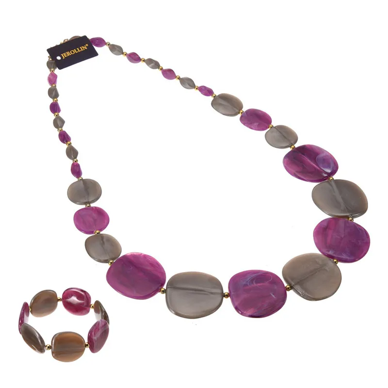 African Acrylic Beads Jewelry Sets Bohemia Necklaces Bangles Women Fashion Statement Multilayer Necklace New Jewelry Set
African Acrylic Beads Jewelry Sets Bohemia Necklaces Bangles Women Fashion Statement Multilayer Necklace New Jewelry Set