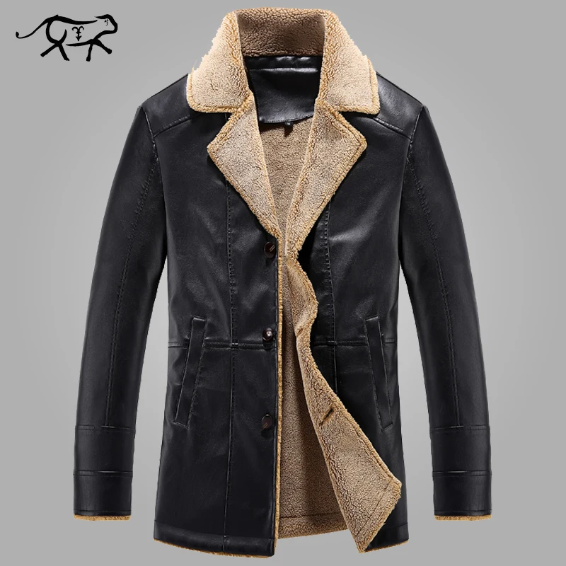 2018 Leather Jackets Men New Arrival Winter Brand Velvet Thick Warm Motorcycle Business Casual Mens Leather Jacket Coats Fashion
2018 Leather Jackets Men New Arrival Winter Brand Velvet Thick Warm Motorcycle Business Casual Mens Leather Jacket Coats Fashion