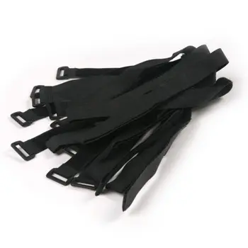 10PCS 2X 60CM 23.6" Black Hook and Loop Reusable Fastening Wrap Strap cable ties Organizer with Plastic Buckle End
10PCS 2X 60CM 23.6" Black Hook and Loop Reusable Fastening Wrap Strap cable ties Organizer with Plastic Buckle End