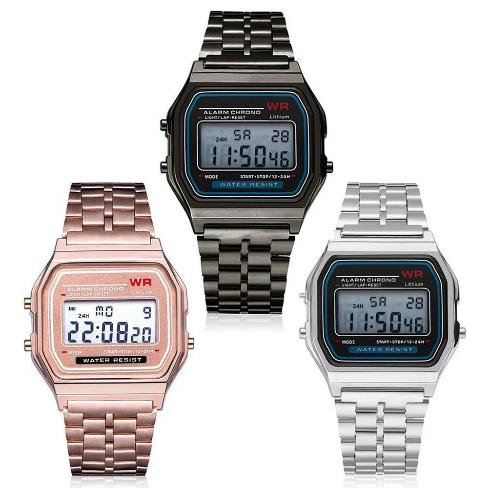 LED Digital Waterproof Quartz Wrist Watch Dress Golden Wrist Watch Women Men relogio masculino reloj hombre men watch
LED Digital Waterproof Quartz Wrist Watch Dress Golden Wrist Watch Women Men relogio masculino reloj hombre men watch