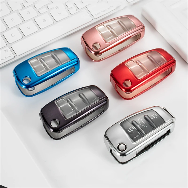 Soft TPU Car Styling Auto Key Protection Cover Case For Audi C6 A7 A8 R8 A1 A3 A4 A5 Q7 A6 C5 Accessorie Keychain Holder Keyring
Soft TPU Car Styling Auto Key Protection Cover Case For Audi C6 A7 A8 R8 A1 A3 A4 A5 Q7 A6 C5 Accessorie Keychain Holder Keyring