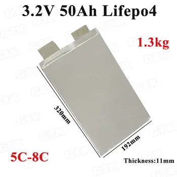 4pcs Lifepo4 3.2v 50Ah lithium rechargeable battery 11192320 diy for battery 12v 24v 36v fishing boat kit battery scooter etc. 
4pcs Lifepo4 3.2v 50Ah lithium rechargeable battery 11192320 diy for battery 12v 24v 36v fishing boat kit battery scooter etc.