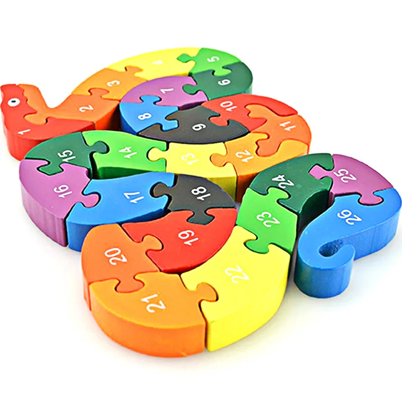 Baby Kids Children Wooden Toys Alphabet Number Building Jigs aw Puzzle Snake Shape Funny Digital Puzlzle Game Educational Toys
Baby Kids Children Wooden Toys Alphabet Number Building Jigs aw Puzzle Snake Shape Funny Digital Puzlzle Game Educational Toys