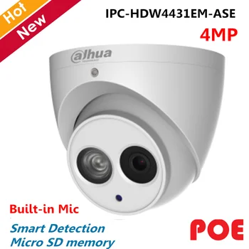 Original Dahua IPC-HDW4431EM-ASE 4MP IR IP Camera POE h.265 Support SD Card 128g Built-in Mic for Indoor Outdoor Waterproof IP67
Original Dahua IPC-HDW4431EM-ASE 4MP IR IP Camera POE h.265 Support SD Card 128g Built-in Mic for Indoor Outdoor Waterproof IP67