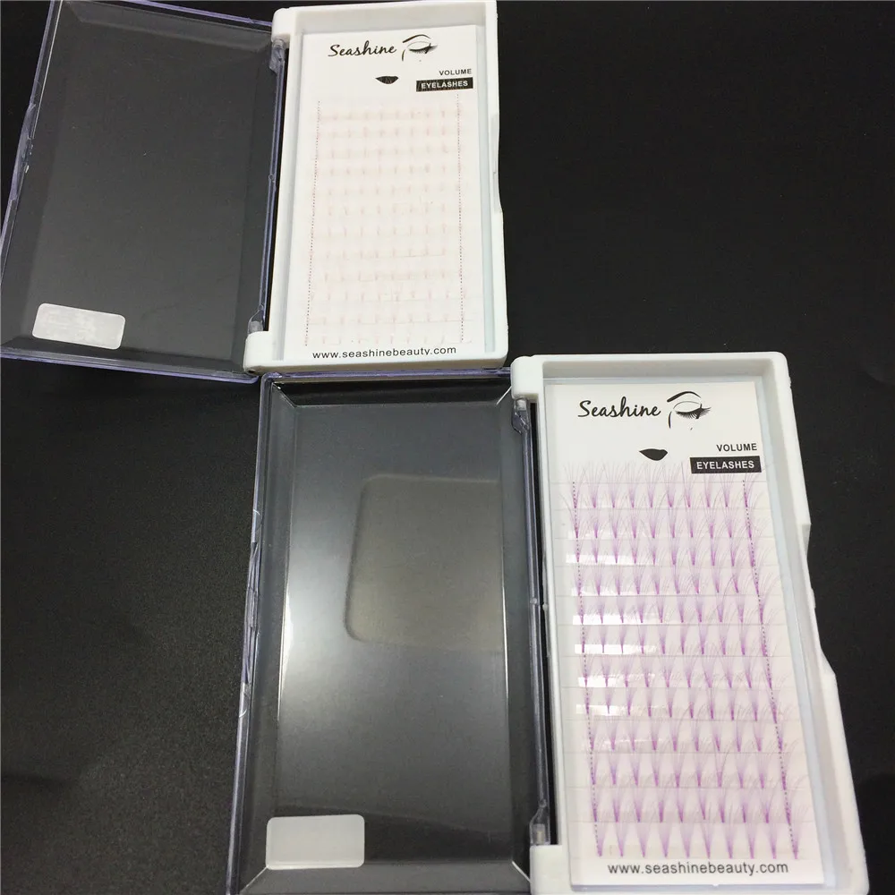 Wholesale Seashine 5 trays 6d can mark size color volume fans 100% handmade false russian volume eyelashes extensions
Wholesale Seashine 5 trays 6d can mark size color volume fans 100% handmade false russian volume eyelashes extensions