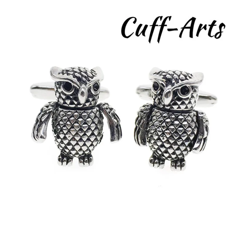 Cuff-Arts 2018 Mens Cufflinks Delicate Silver Owl Shaped Cuff Links Men Jewelry Gift Party Gemelos Personality Cufflinks C10023
Cuff-Arts 2018 Mens Cufflinks Delicate Silver Owl Shaped Cuff Links Men Jewelry Gift Party Gemelos Personality Cufflinks C10023