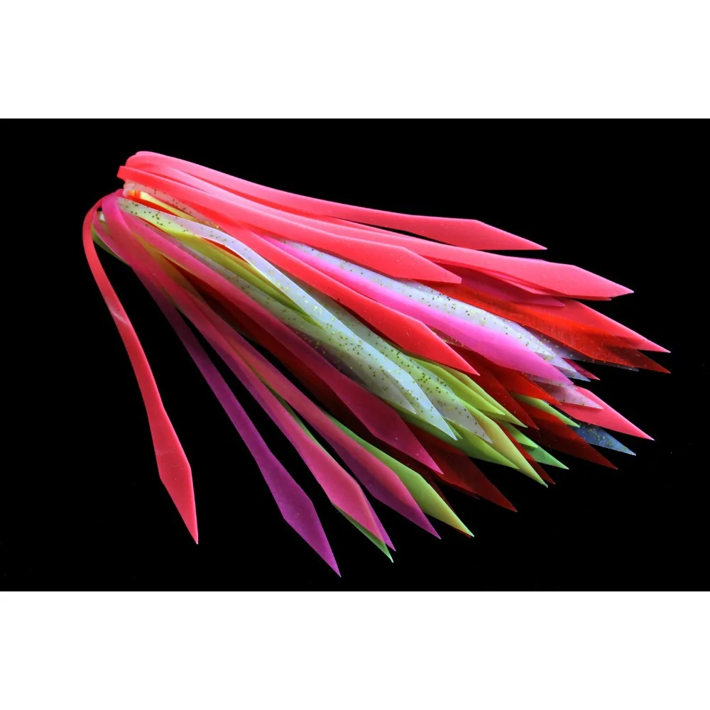 Tigofly 20 pcs/lot Fishing Silicone Skirts DIY SpinnerBait Buzzbait Squid Rubber Jig Lures Making Streamer Fly Tying Materials
Tigofly 20 pcs/lot Fishing Silicone Skirts DIY SpinnerBait Buzzbait Squid Rubber Jig Lures Making Streamer Fly Tying Materials