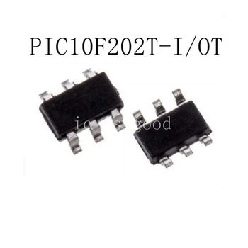 20PCS PIC10F202T PIC10F202T-I/OT SOT23-6
