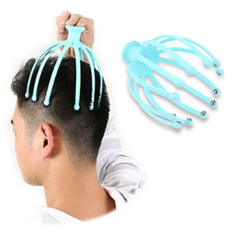 Yunch Hand Held Scalp Head Massager Heath Care Tool 12-Claws Scalp Massager Steel Ball Relaxation Massage Head Washing Hair
Yunch Hand Held Scalp Head Massager Heath Care Tool 12-Claws Scalp Massager Steel Ball Relaxation Massage Head Washing Hair