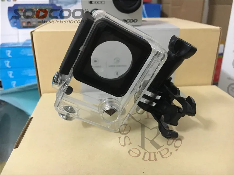 Underwater Waterproof Case Outdoor Sport Action Camera Protective Box Case for SOOCOO C50
Underwater Waterproof Case Outdoor Sport Action Camera Protective Box Case for SOOCOO C50