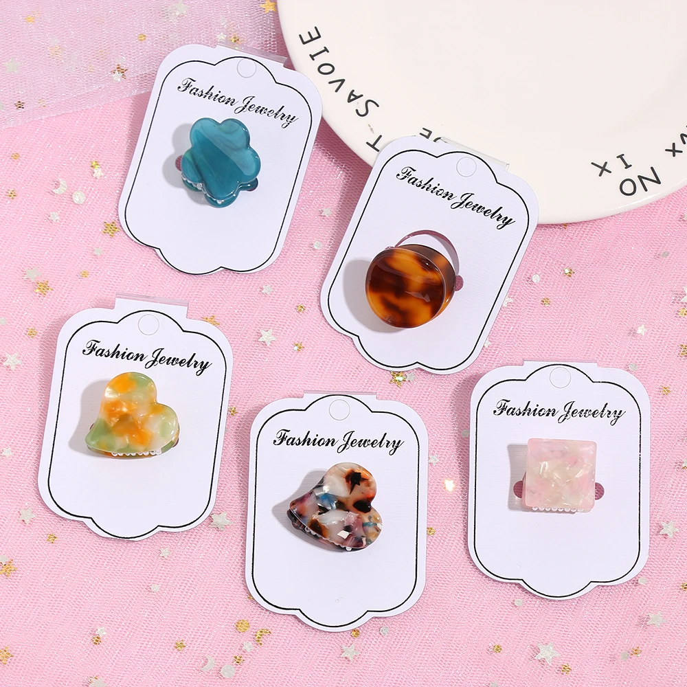 1pc Mini Geometric Claw Clip Hair Accessories for Women Girls Acrylic Hairpins Barrettes Marble Heart Shaped Hair Claw
1pc Mini Geometric Claw Clip Hair Accessories for Women Girls Acrylic Hairpins Barrettes Marble Heart Shaped Hair Claw
